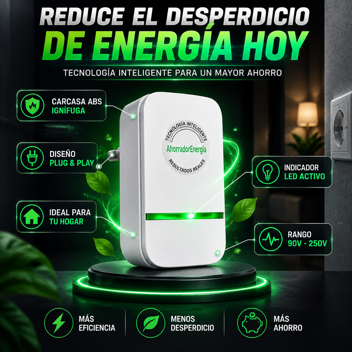 VOLTSAVER - AHORRADOR DE ENERGIA