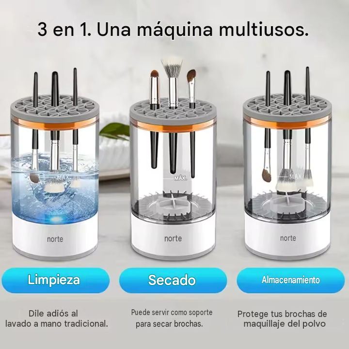 BLUSHWASH - LIMPIADOR 2 EN 1 PARA BROCHAS Y BEAUTY BLENDERS